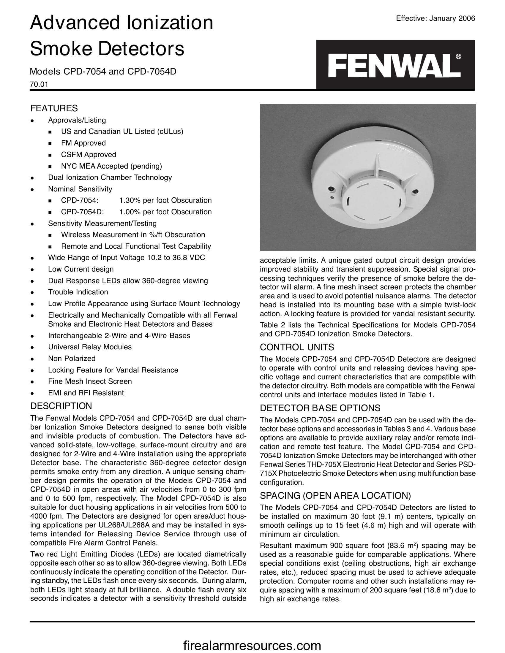 Fenwal Supression Panels 2320 Series Download fire alarm documents